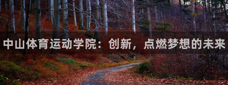 球速体育：中山体育运动学院：创新，点燃梦想的未来