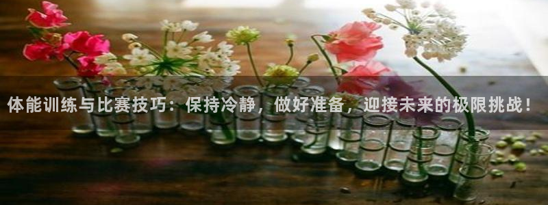 球速体育：体能训练与比赛技巧：保持冷静，做好准备，迎接未来的极限挑战！
